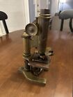 Antique Bausch & Lomb Brass Microscope - Vintage