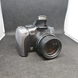 Working Canon Powershot SX10 IS 10.0MP 20x Digital Camera - Black Dead Pixels - Picture 1 of 7