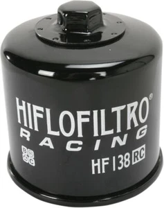 Fits Suzuki VL800 Intruder LC Voulusia 01 02 03 04 Race Hi Flo Oil Filter - Picture 1 of 3