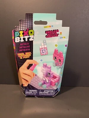 NEW Spin Master Pixo Bitz Metallic Pack 164 Pieces Make, Mist, Customize & Play - Image 1 of 2