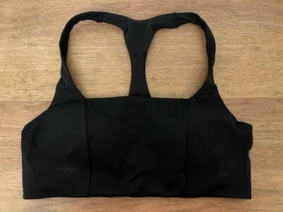 Victoria's Secret Sport Pure Black 34DD Lightly Lined Racerback Sport Bra VS!!! - Image 1 of 2