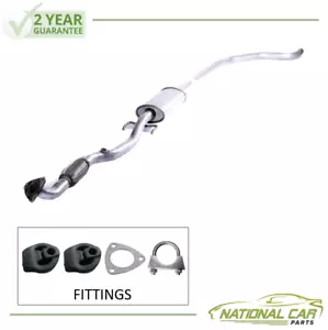 For Vauxhall/Opel - Corsa D 1.4 2006-2014 Centre Exhaust Silencer + Fittings - Picture 1 of 1