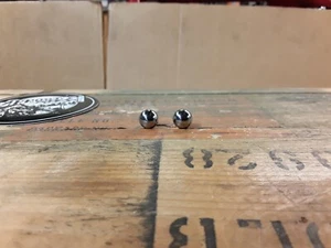 Harley Oil Pump Check Balls Shovelhead Ironhead Sportster 54-76 Panhead Knuckle - Foto 1 di 3