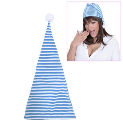 WIDMANN SCHLAFMÜTZE Karneval JGA Mütze Hut Haube Nachthaube Schlafhaube Kostüm # 9339