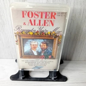 FOSTER & ALLEN REMEMBER YOUR MINE CASSETTE TAPE ALBUM - RARE RETRO VINTAGE - Picture 1 of 4