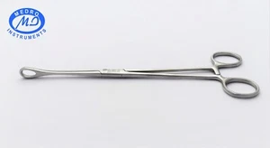 PINZA SPUGNA FOERSTER 10" GANASCE SEGHETTATE PREMIUM STRUMENTI CHIRURGICI DRITTI - Foto 1 di 9