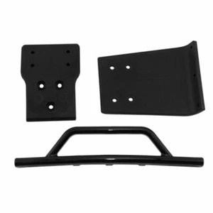 RPM 80022 Front Bumper + Skid Plate Black : Slash 4x4 - Picture 1 of 1