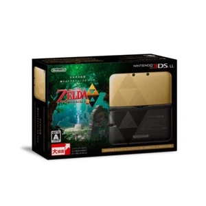 Nintendo 3DS XL LL La Leggenda di Zelda Un Link Tra Mondi Oro Usato - Foto 1 di 4