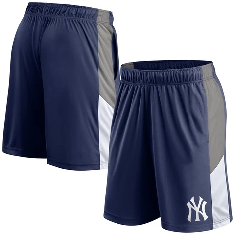 Men's Fanatics Branded Navy New York Yankees Primary Logo Shorts Cover