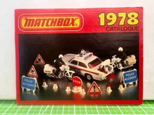 Catálogo de Coleccionistas Matchbox Edición EE. UU. 1978 Catálogo de Bolsillo - Casi Como Nuevo - Imagen 1 de 19