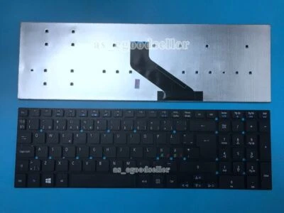 New Nordic Swedish Keyboard for Acer 5755G 5830T E1-510 E1-532 V3-531 V3-731 - Image 1 of 4