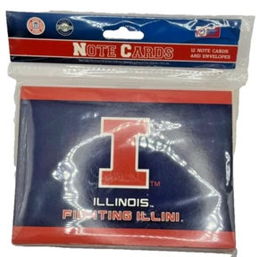 illinois fightinh illini note cards 4"x5.5" - Picture 1 of 3