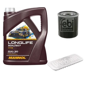 FEBI BILSTEIN Inspektionspaket 5L MANNOL Longlife 504/507 5W-30 für Toyota Aygo - Bild 1 von 5