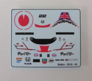 Mclaren MP4/31 Jenson Button Figure Decals " 1/43 2016 - Bild 1 von 2