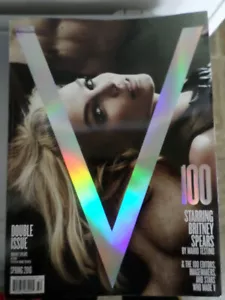 *V MAGAZINE #100 SPRING 2016, BRITNEY SPEARS - Minor wear on spine - Picture 1 of 6