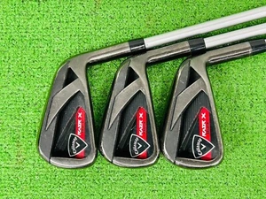 Callaway Razr X Black Iron 5-9+PW RH Razr X Series 65 SR Flex Graphite G13408 - Picture 1 of 8