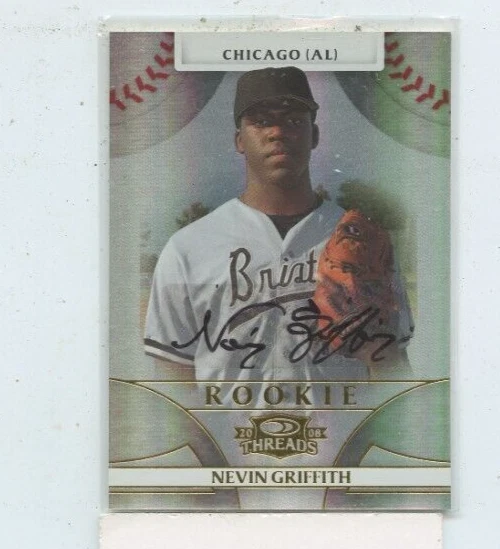 NEVIN GRIFFITH 2008 Donruss Threads Rookie Auto Autograph #106 - Image 1 of 1