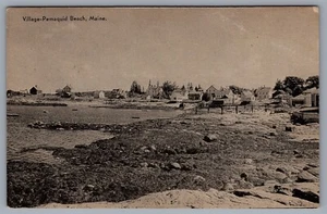Vintage Greetings Postcard Pemaquid Beach, Maine Village #2308 - Picture 1 of 2
