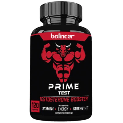 Dyanabol Testo Booster für schnellen Muskelaufbau Testosteron Anabolika 120Caps - Bild 1 von 4