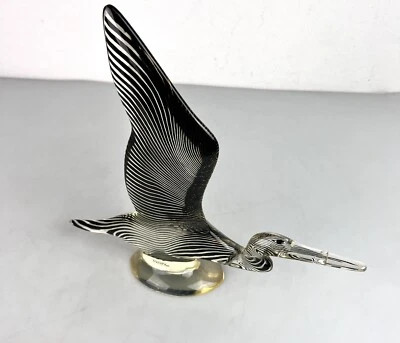 Large Vintage A. Palatnik Pal Acrylic Lucite Heron Figurine Sculpture PAL /READ - Image 1 of 4