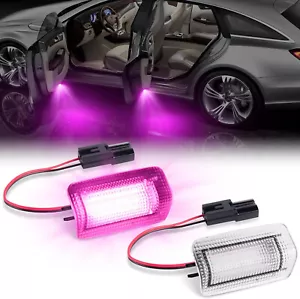 2PCS Purple LED Car Door Courtesy Light Footwell Lamp Fits IS ES LS GS RX LX GX - Picture 1 of 6