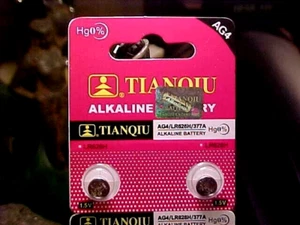 2 AG4 377 LR66 SR626W 1.5 Volt Alkaline Button 377 Watch Battery USA SELLER - Picture 1 of 1