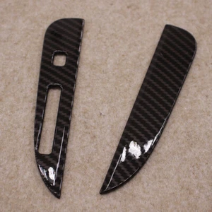 Kohlefaser Innen Schalthebel Dashboard Trim Zubehör Für Ford Mustang 2015-2018 - Picture 1 of 6