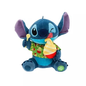 DISNEY ADORABLE STITCH ATTACKS SNACKS STUFFED PLUSH - PINEAPPLE SWIRL 12in NEW - Picture 1 of 11