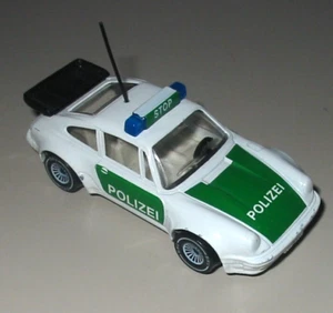 Modell / Automodell Porsche 911 Turbo 1059 Siku Polizei Streifenwagen TOP! - Bild 1 von 6