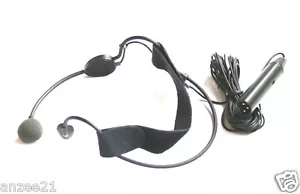 Professional Headset Headworn Wearing Microphone for Mixer Mixing console XLR 3P - Picture 1 of 4
