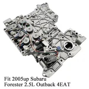 Transmission Solenoid Valve Body Fit 2005up Subaru Forester 2.5L Outback 4EAT - Foto 1 di 10