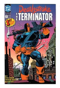 DEATHSTROKE the TERMINATOR 1 (VF/NM 9.0) GRANT WILSON / KEY / 1st SOLO SERIES * - Picture 1 of 2