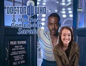 Your picture on custom T shirt -15th Doctor - Ncuti Gatwa Doctor Who Tardis - Picture 1 of 2