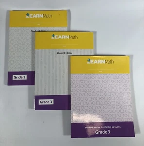 Zearn Mathe Klasse 3 Schüler, Band 1 & 2 & Schülernotizen für digitalen Unterricht - Bild 1 von 6