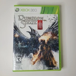Dungeon Siege III 3 (Xbox 360, 2011) Completo con Cómic y Guía Probado en Caja Original - Imagen 1 de 7