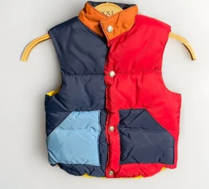 RARE Sundance Products Catalog Marty McFly Vintage 70’s PUFFER VEST Youth M - Picture 1 of 5