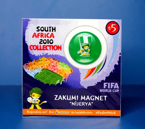 FIFA 2010 South Africa World Cup Magnet - NIGERIA Cover
