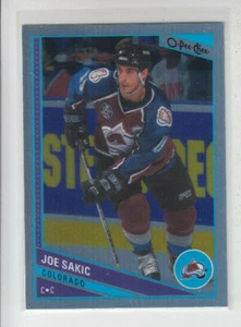 13/14 OPC Colorado Avalanche Joe Sakic Rainbow card #490 - Picture 1 of 2