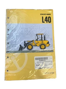 VOLVO L40 RADLADER BEDIENUNGS- UND WARTUNGSANLEITUNG BUCH - Bild 1 von 3