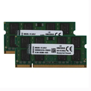 4GB 2x2GB KINGSTON PC2-5300 DDR2 667MHz MAC LAPTOP MEMORY RAM SODIMM - Picture 1 of 3