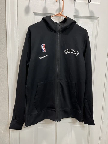 Nike Therma Flex Brooklyn Nets Authentic Warm-Up Jacket CN4010-010 Size Medium Cover