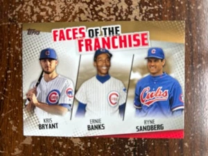 Bryant/Banks/Sandberg, Face of the Franchise-Gold /50 #FOF-6 - 2019 Topps - Bild 1 von 1