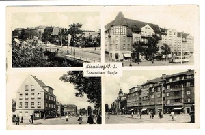 Cartolina Klausberg Mikulczyce Tarnowitzer Straße Zabrze Alta Slesia Polonia 1942 - Foto 1 di 2