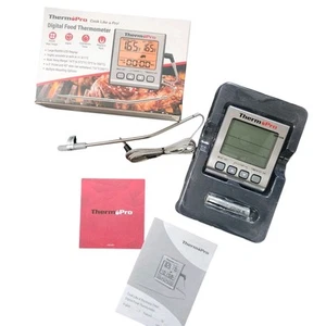 NEU Therm Pro TP-16 Digital Lebensmittel Fleischthermometer LCD Hintergrundbeleuchtung genau mit Timer - Bild 1 von 4