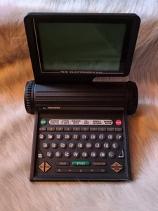 Vintage Electrodex Plus Rolodex 64k Datenverzeichnis ohne Adapter funktioniert mit Batterien - Bild 1 von 9