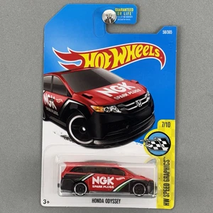 2017 Hot Wheels HONDA ODYSSEY NGK Spark Plugs Speed Graphics 7/10 58/365 - Picture 1 of 11