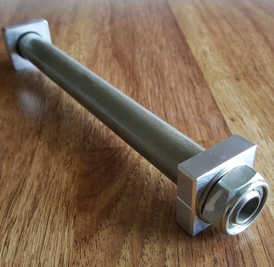 NEW OEM Honda CRF450R CRF250R Rear Wheel Axle Bolt Blocks Nut CRF 450 250 10-25 - Image 1 of 4