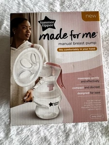 Tommee Tippee Made for Me Manual Breast Pump – New (Seal Opened) - Picture 1 of 2