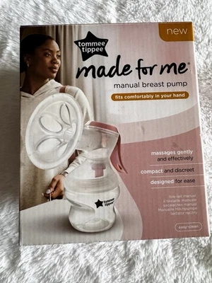 Tommee Tippee Made for Me Manual Breast Pump – New (Seal Opened) - Image 1 of 2