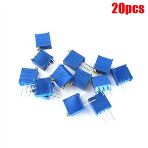 Potenciómetro recortador de potes rt 20 piezas 3296W-105 3296 W 1M Ohm - Imagen 1 de 2